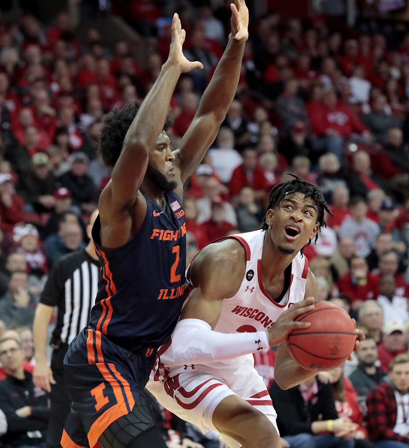Fighting Illini 71, Badgers 70
